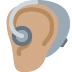 🦻🏽 ear with hearing aid: medium skin tone display on Twitter